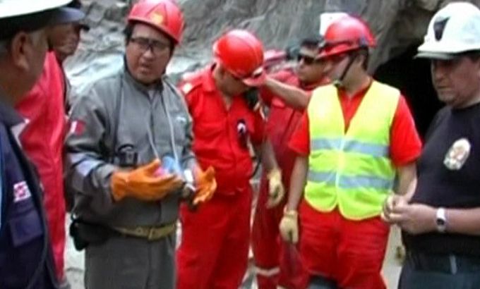 Peru package screengrab miners