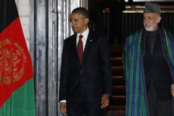 Barack Obama, Hamid Karzai