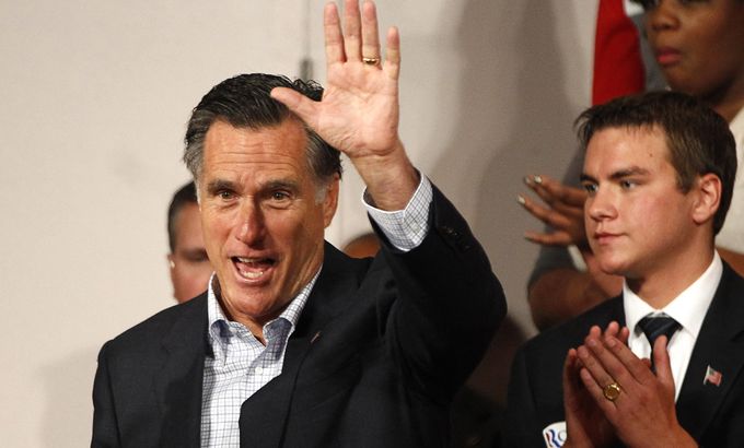 former Massachusetts governor Mitt Romney