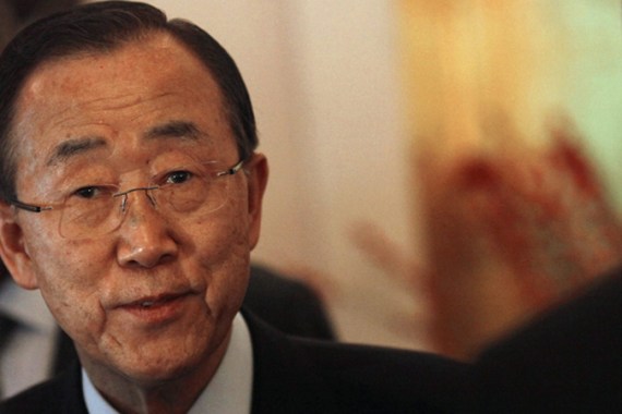 Ban-Ki moon warns of increased Syria violence