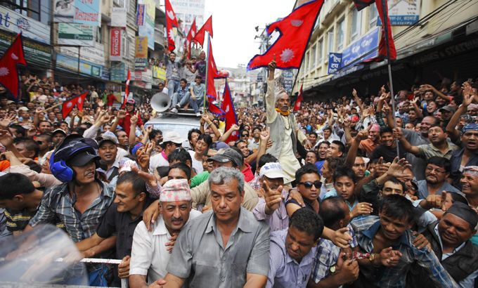 Nepal protesters
