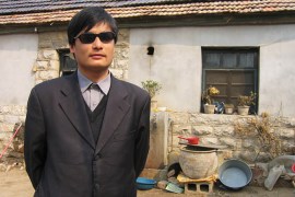 China Blind legal activist Chen Guangcheng