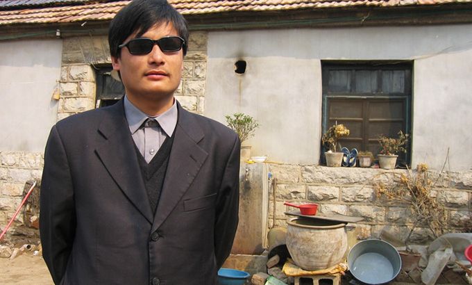 China Blind legal activist Chen Guangcheng