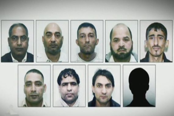 Nine jailed in racially sensitive UK sex ring