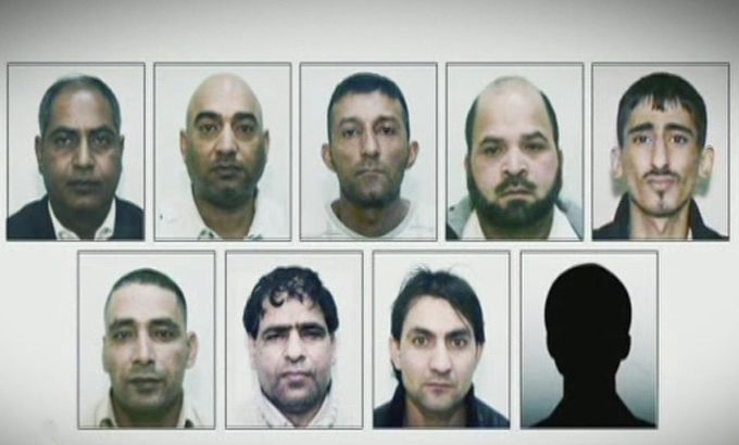 Nine jailed in racially sensitive UK sex ring