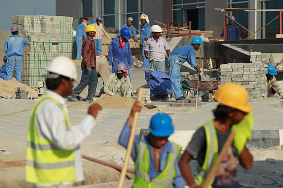inside story - qatar, construction, migrant workers