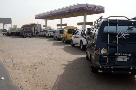 sudan gas lines