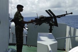 The Seychelles coastguard stands vigilant, keep watch for pirates [Nazanine Moshiri/Al Jazeera]