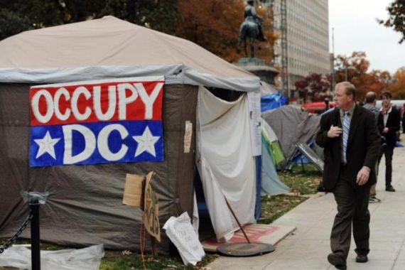Occupy DC protest camp