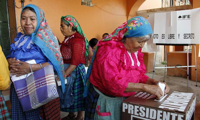 Oaxaca voting