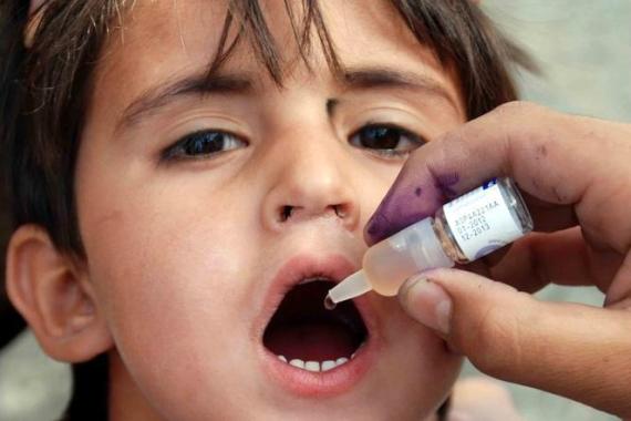 Polio vaccination in Pakistan