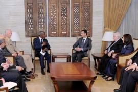 UN international envoy Kofi Annan in Syria