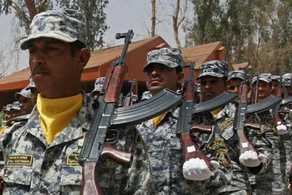Iraq police cadets