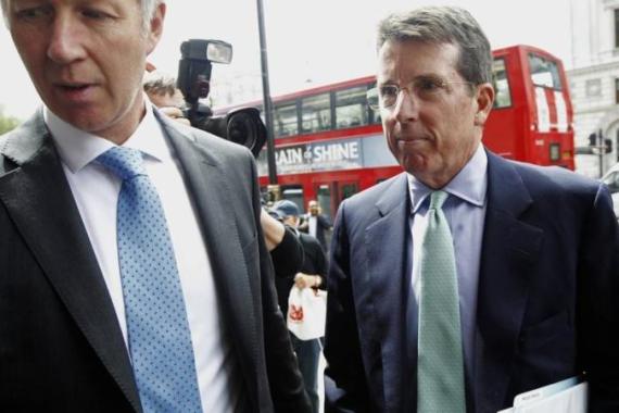 Barclays bank former Chief Executive Bob Diamond arrives at Portcullis House in London