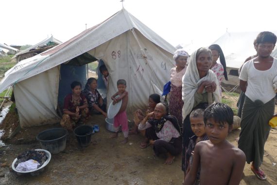 Grim conditions for 70,000 refugees as ethnic tension simmers after deadly Myanmar riots