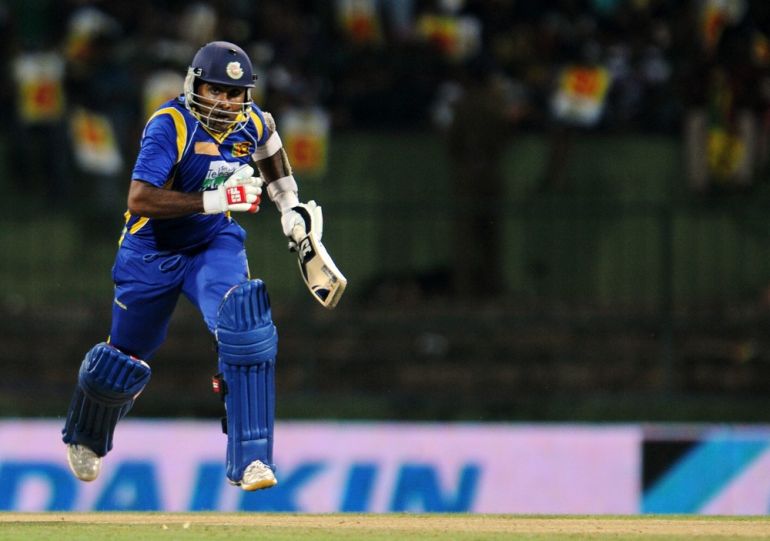 Sri Lankan cricket team captain Mahela J