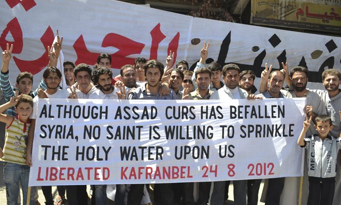 Syria Demonstrators