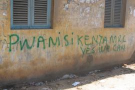 Secessionist graffiti in Likoni