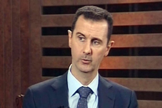Assad gives interview to Addounia TV
