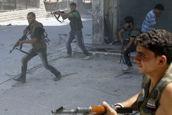 Syria rebels, Aleppo