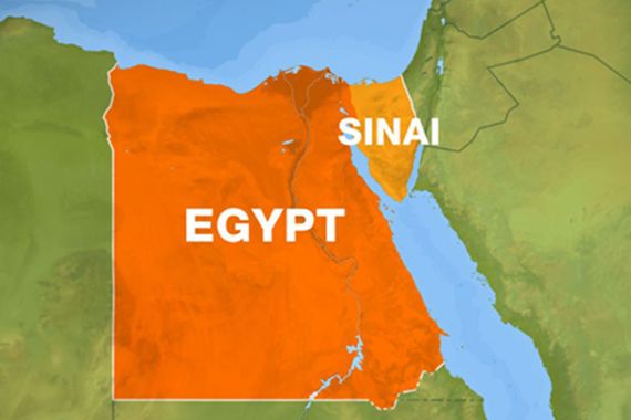 Map of Sinai