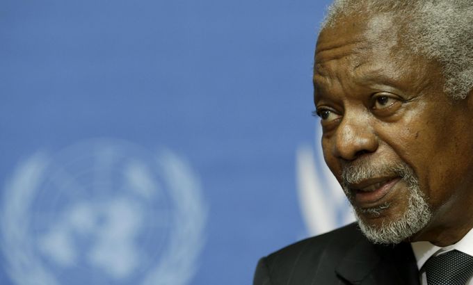 Inside Syria U.N.-Arab League mediator Kofi Annan a