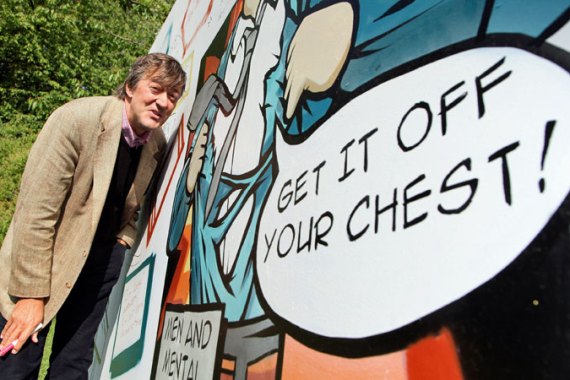 Stephen Fry mental health campaign