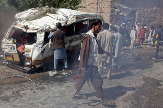 Afghanistan Bus Explosion