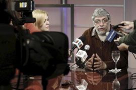 Paraguay''s ousted President Fernando Lugo gives interview