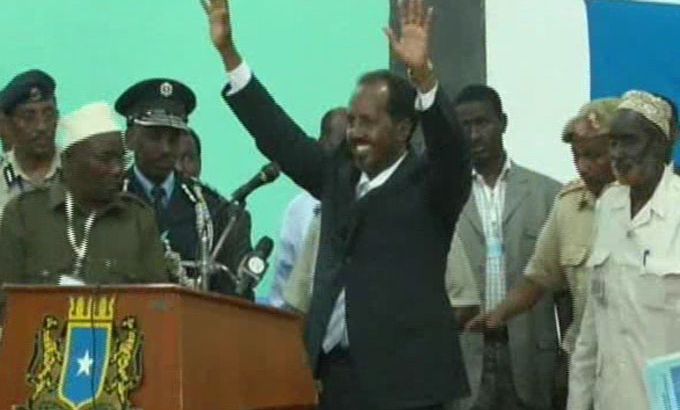 Hassan Sheikh Mahmoud wins Somali presidency - screenshot