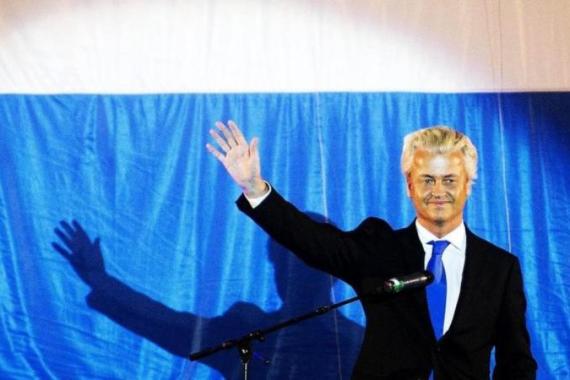 Freedom Party-leader Geert Wilders kicks of his campaign