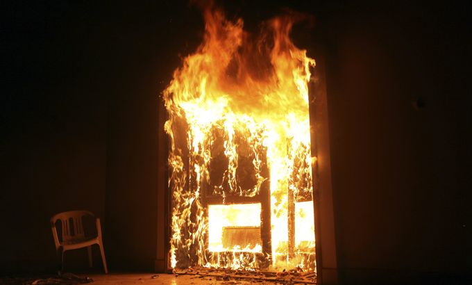 US embassy fire Benghazi