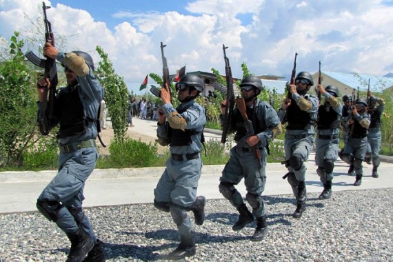 Afghan soldiers