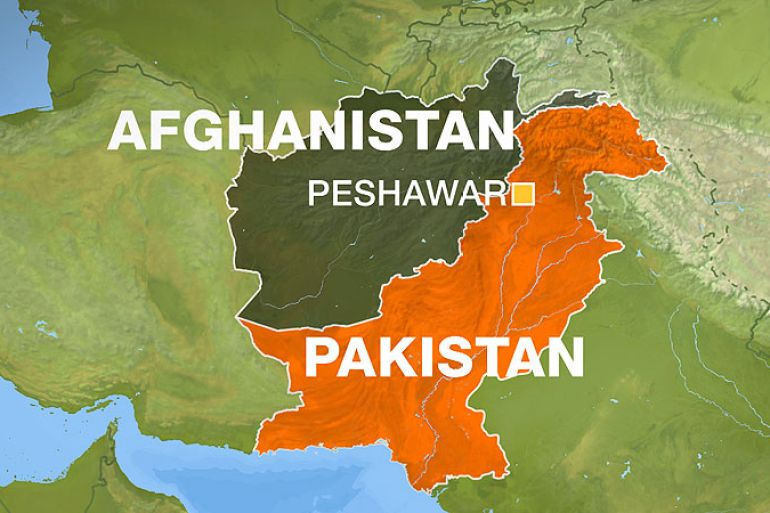 Peshawar, Pakistan map
