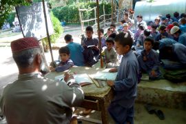 In 2007, 45 per cent suffered from extreme education poverty in the province of Balochistan, Pakistan [EPA]