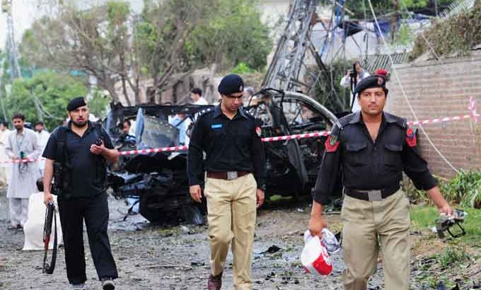 Suicide bombing in Peshawar, Pakistan