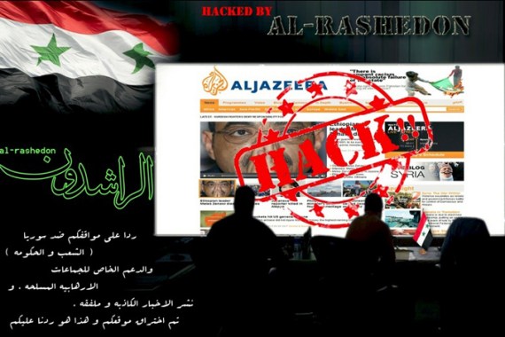 Al Jazeera site hacked