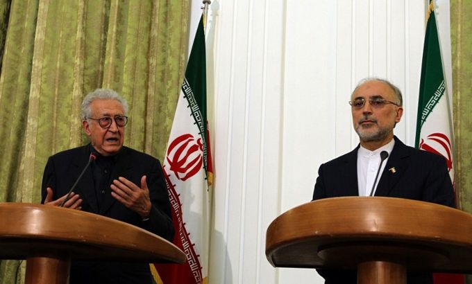 Brahimi in Iran on Syria