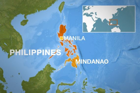 Map Mindanao - Philippines