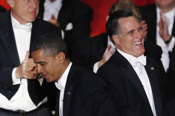 Obama/Romney dinner