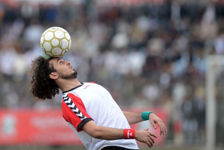 Afghan football player