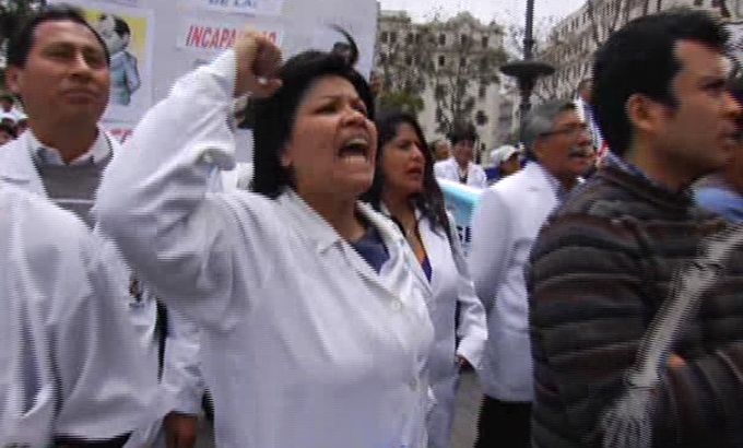 Peru doctor strike