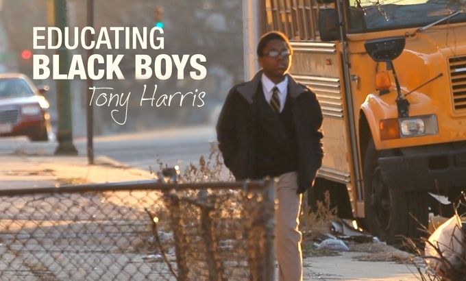 title logo - al jazeera correspondent - educating black boys, tony harris