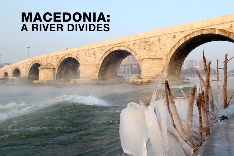 al jazeera world - title logo - macedonia: a river divides