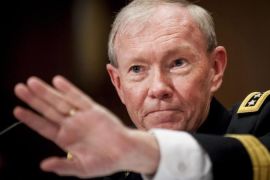 Chairman of the Joint Chiefs of Staff Gen. Martin Dempsey''s plane attacked at Bagram air base near Kabul, Afghanistan