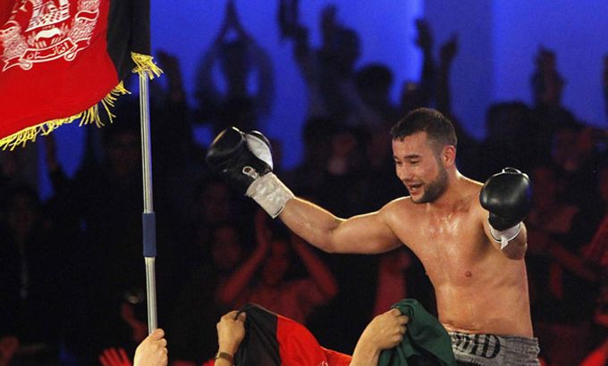 Afghan boxer wins ''Fight 4 Peace''