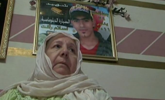 Mother of man killed in Egypt [screengrab from TV]