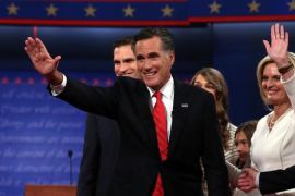 Obama And Romney Square Off In First Presidential Debate In Denver