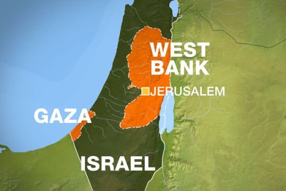 Map jerusalem