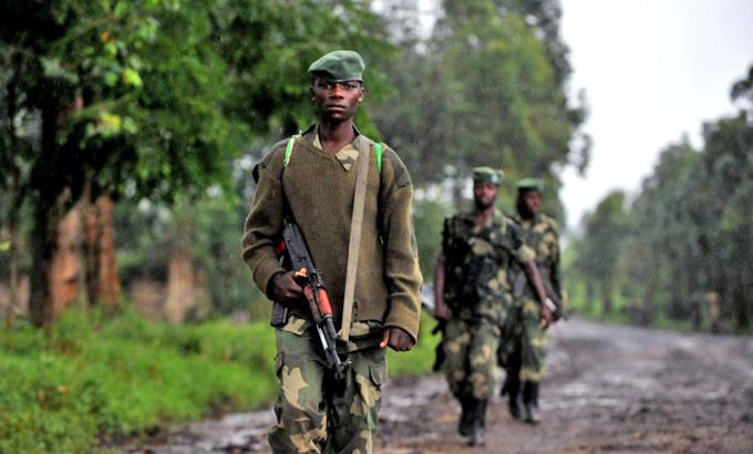 Congolese army, rebels fight